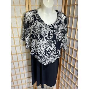 Dress Barn Sz 22 Layered Dress